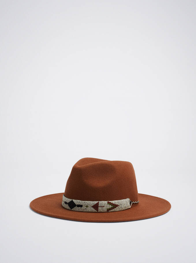 Woollen Hat, Camel, hi-res