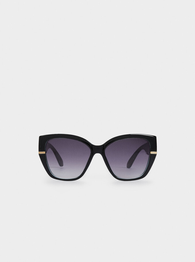 Cat Eye Sunglasses Black Woman - Sunglasses -