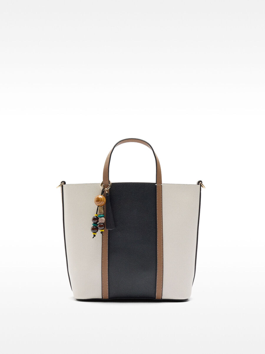Tote bag with removable bag