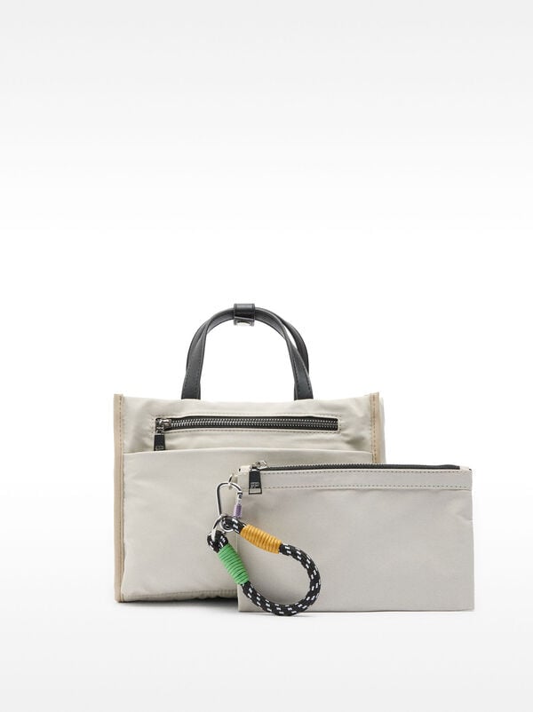 Nylon tote bag S