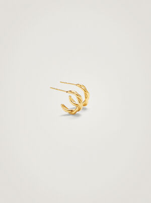 Golden Stainless Steel Rings image number 0.0