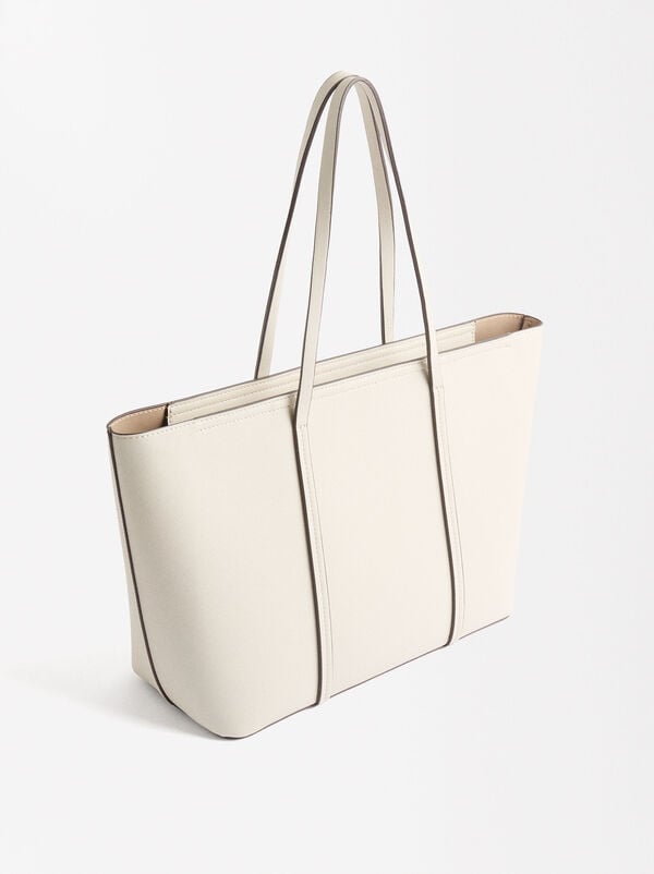 Shopper Tasche mit Textur