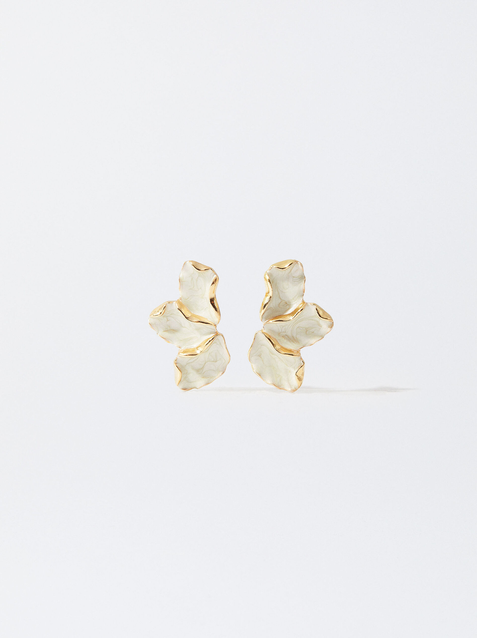 Boucles D'Oreilles Longues Fleur image number 0.0