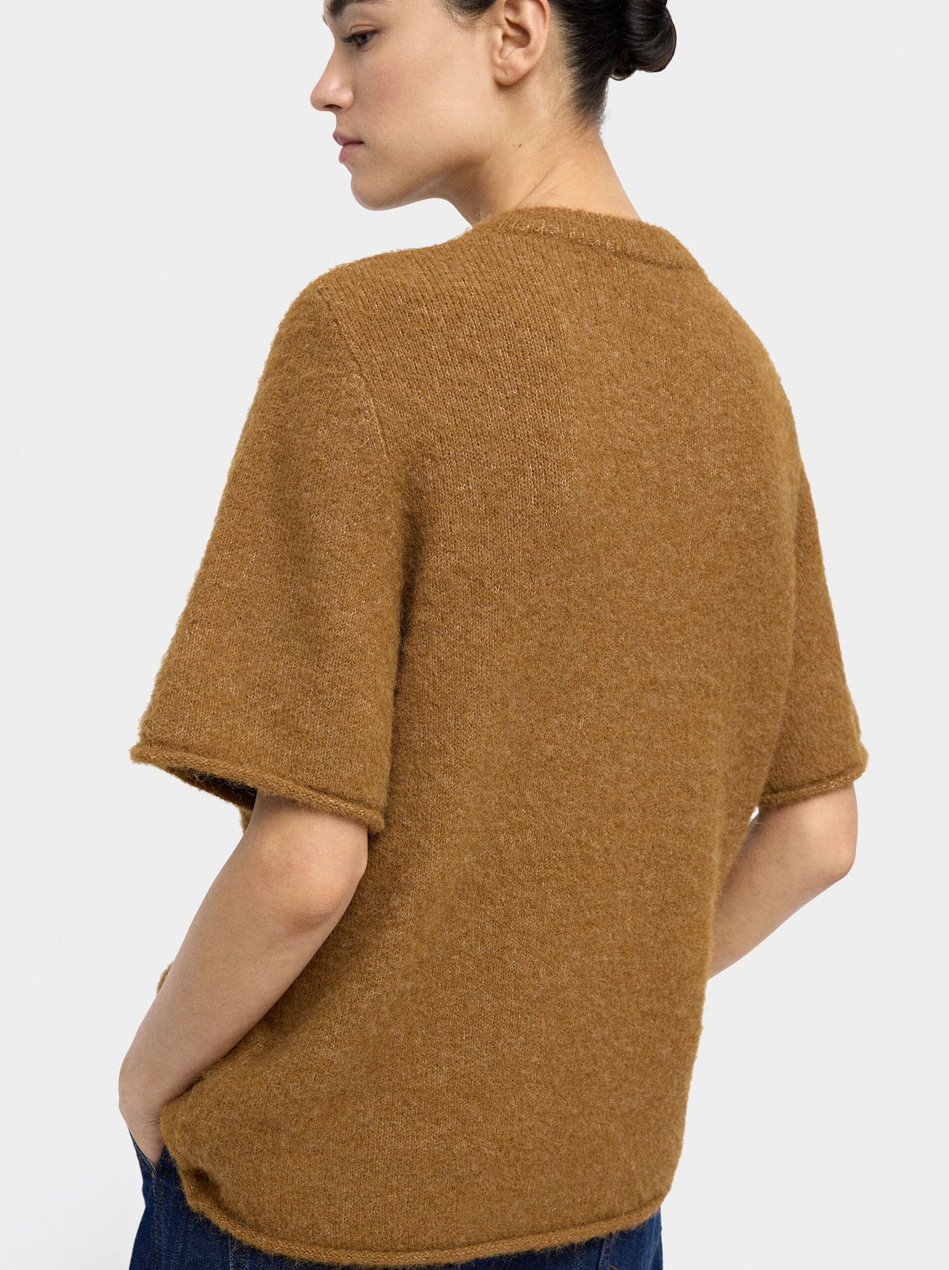 Knit T-shirt image number 3.0