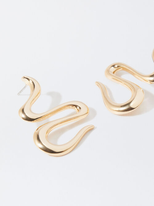 Gold-Toned Earrings 