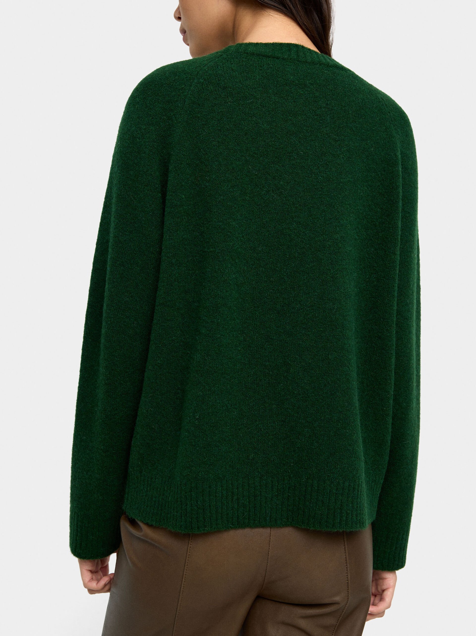 Jersey de punto con lana image number 2.0