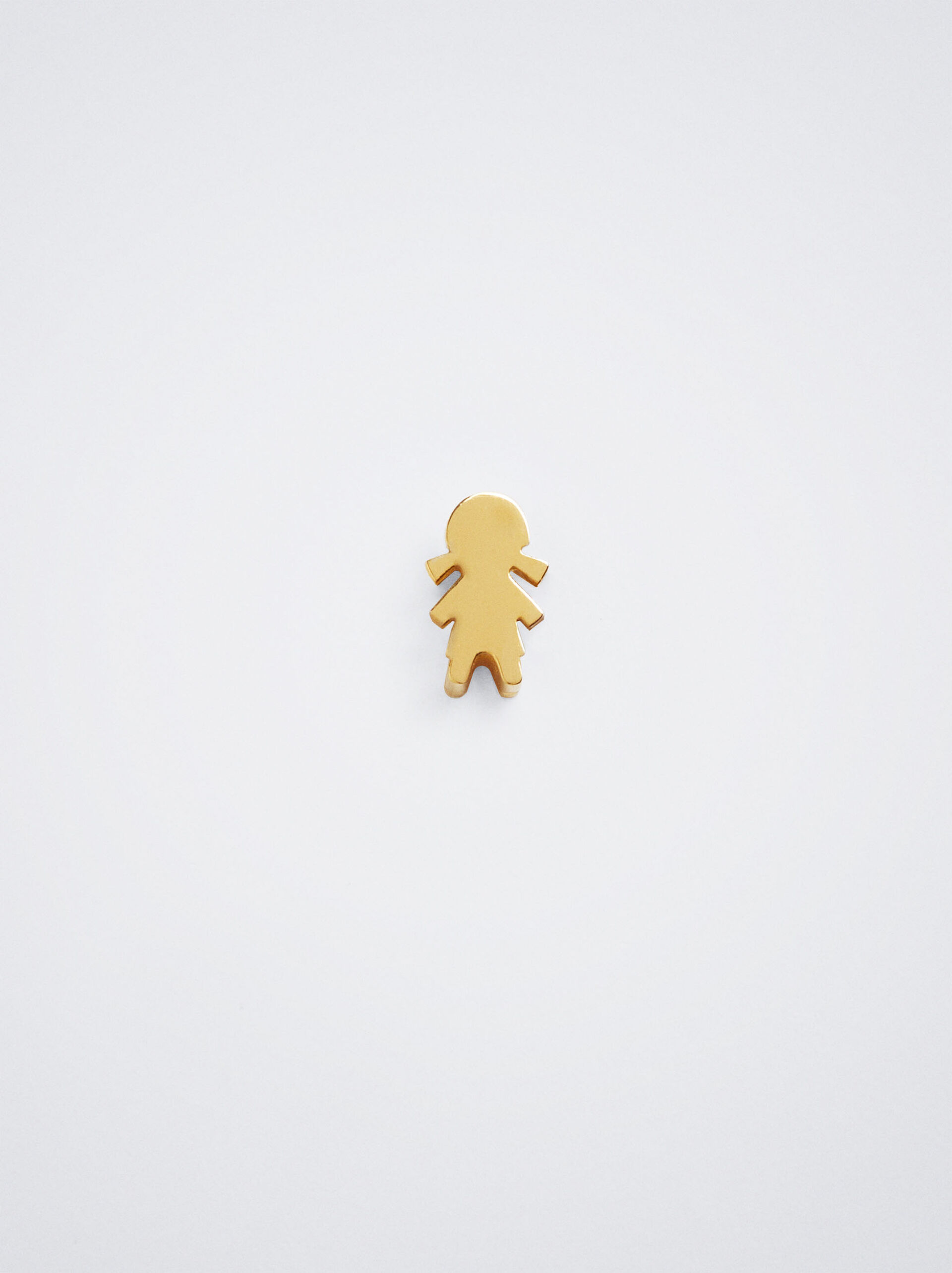 Online Exclusive - Stainless Steel Girl Charm image number 0.0