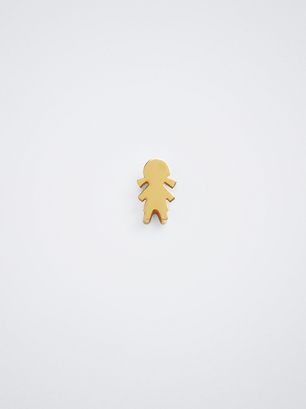 Online Exclusive - Stainless Steel Girl Charm, , hi-res