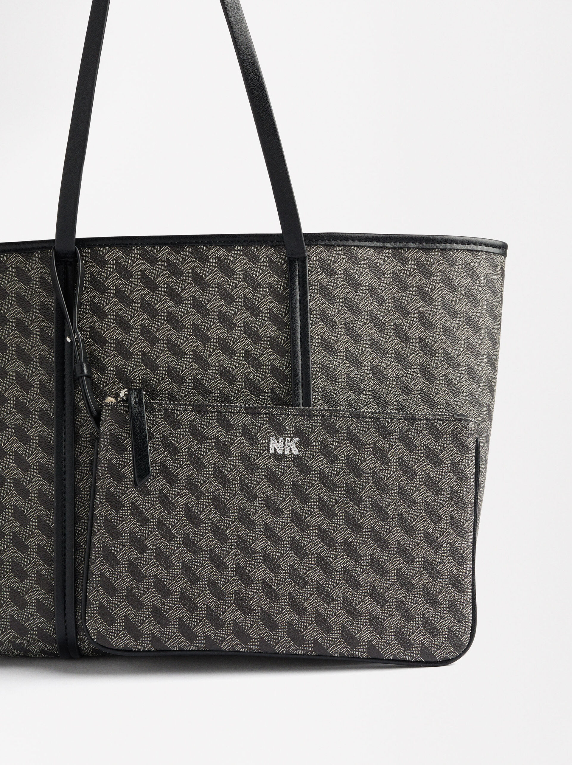 Printed shopper bag image number 1.0