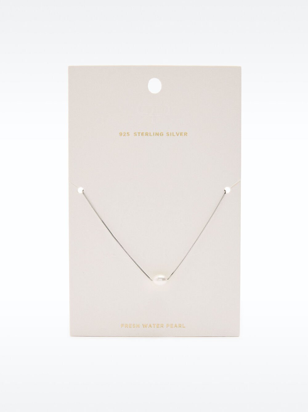 Necklace with freshwater pearls - 925 sterling silver