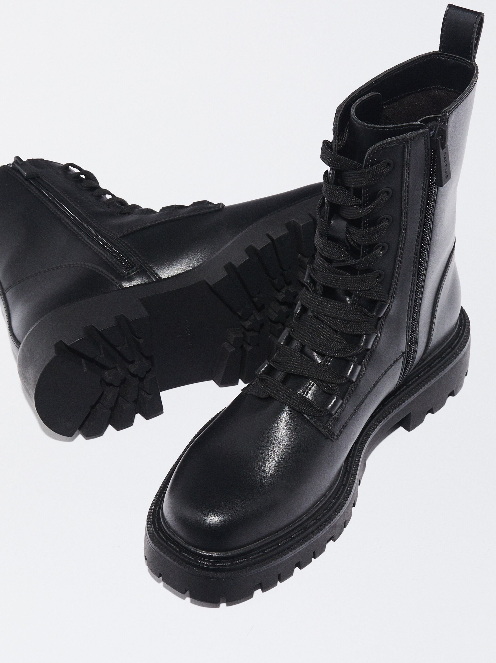 Laced Track Boots image number 4.0