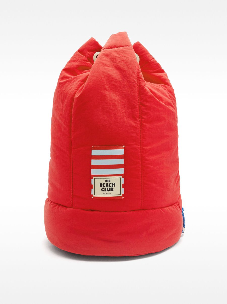 Nylon bucket bag