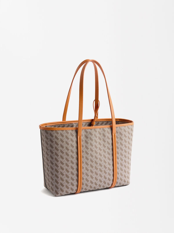 Printed tote bag