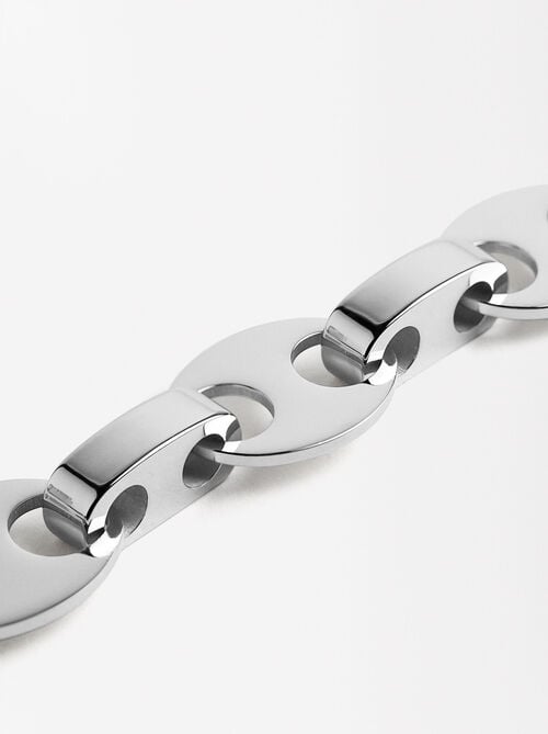 Link bracelet - stainless steel