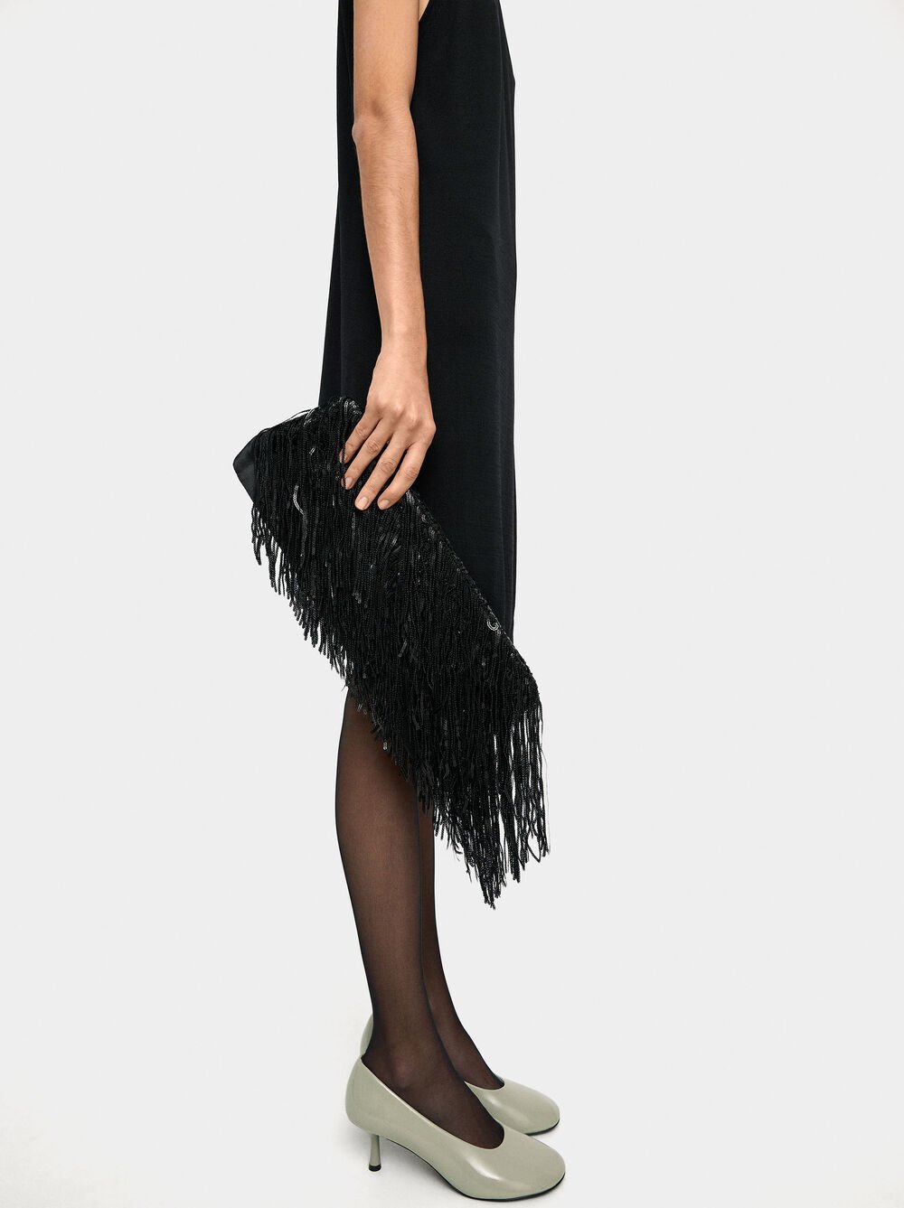 Envelope-Partytasche mit Fransen