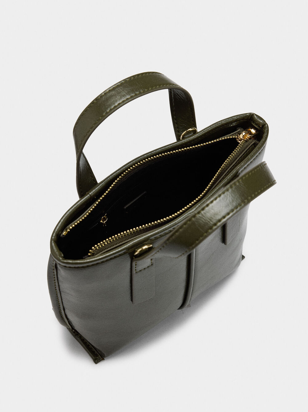 Tote bag with crossbody strap