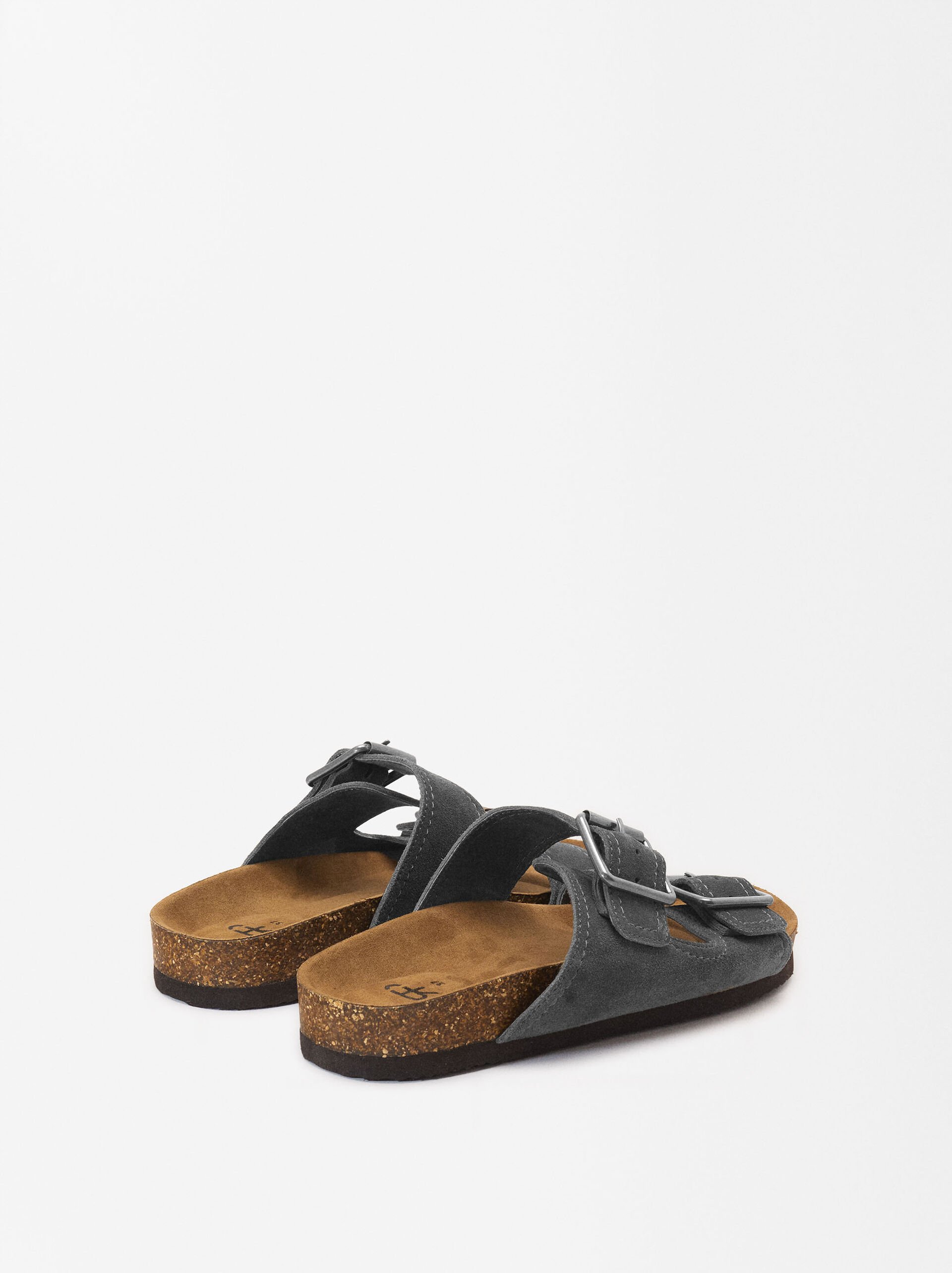Sandals With Leather Buckles image number 3.0