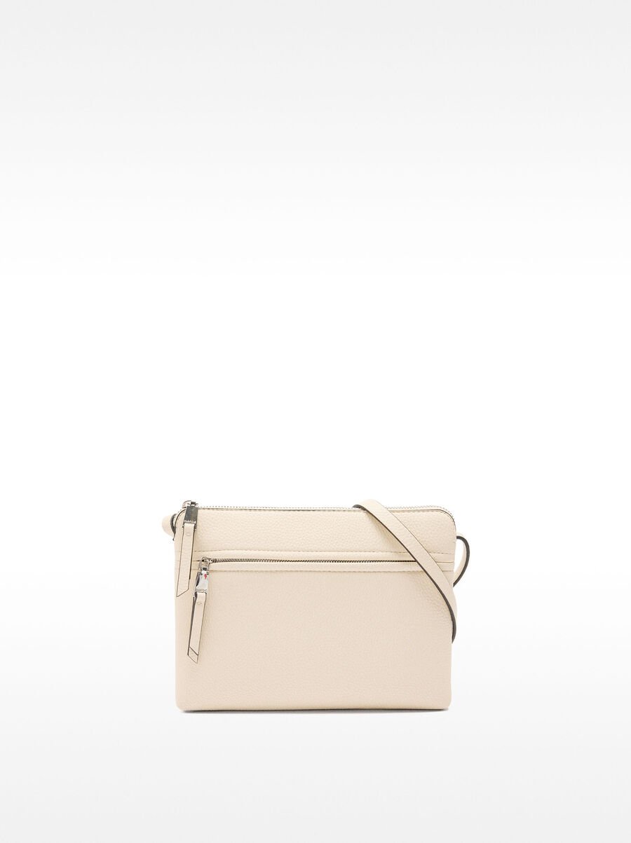 Crossbody bag with outer pocket