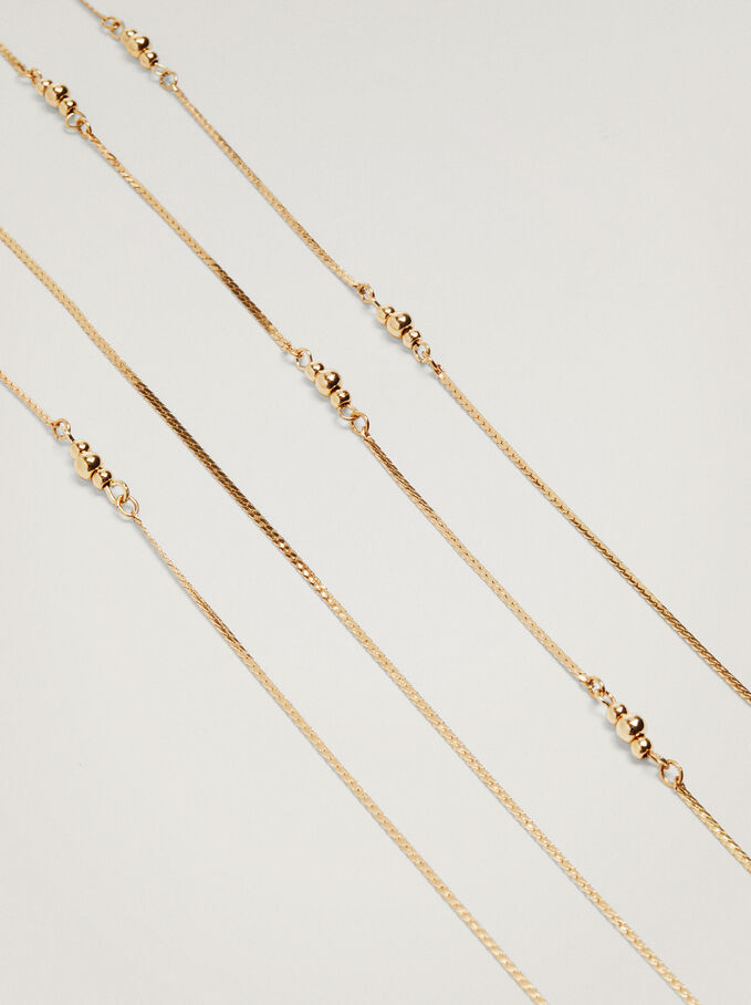 Golden Necklace, Golden, hi-res