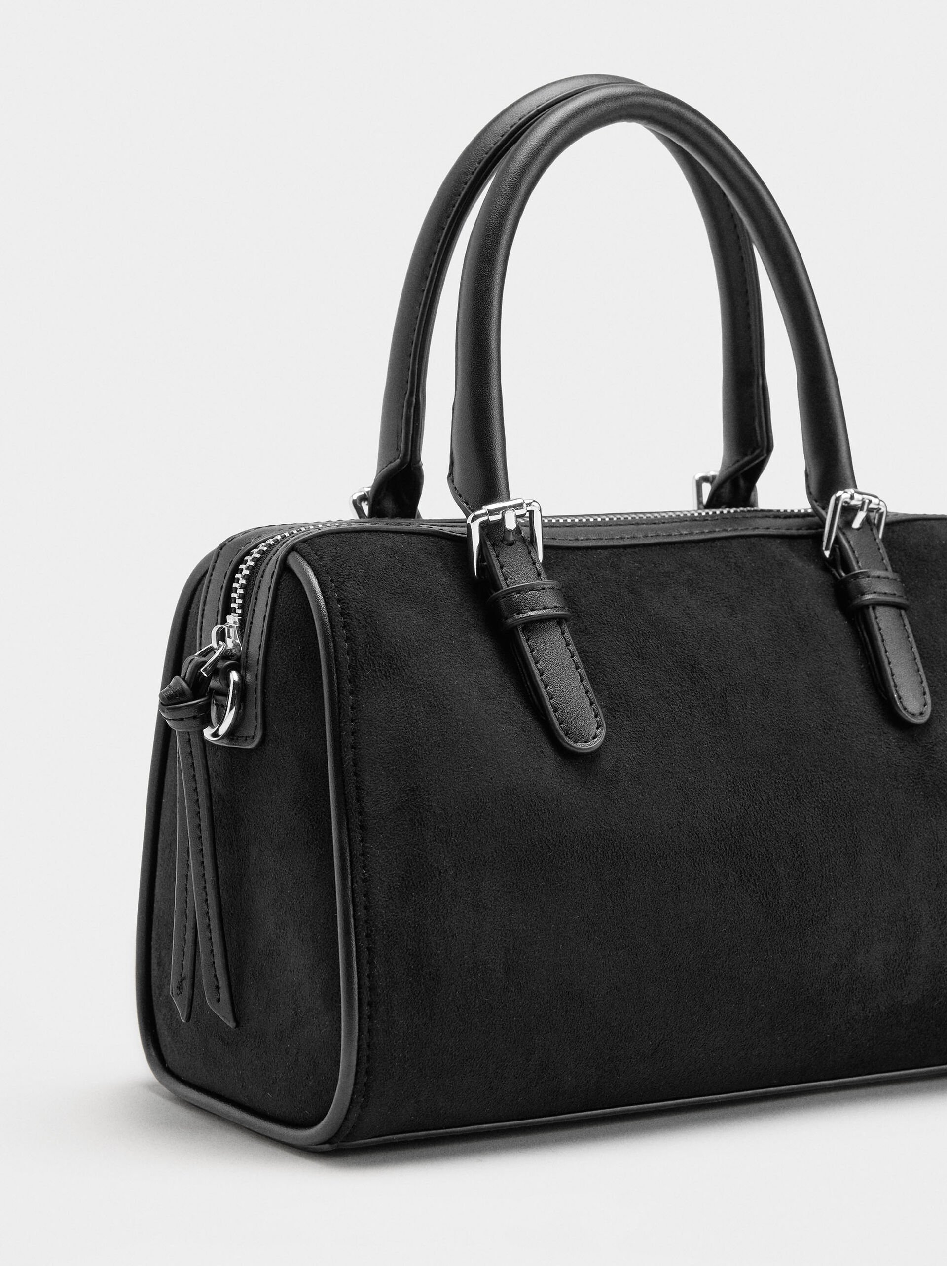 Bowling bag with leather-effect L image number 1.0