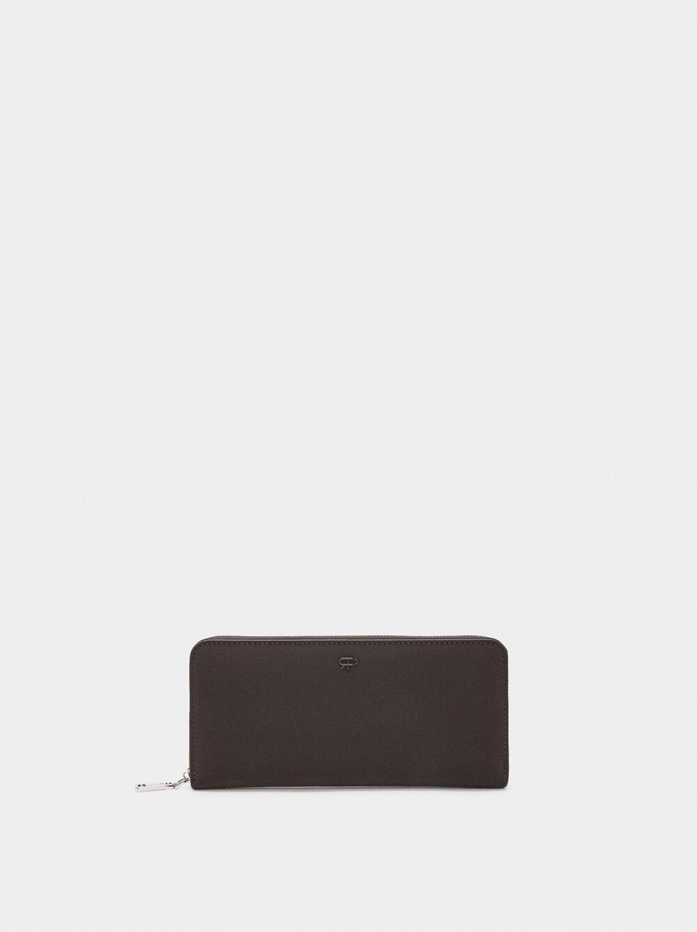 Soft texture wallet with zipper