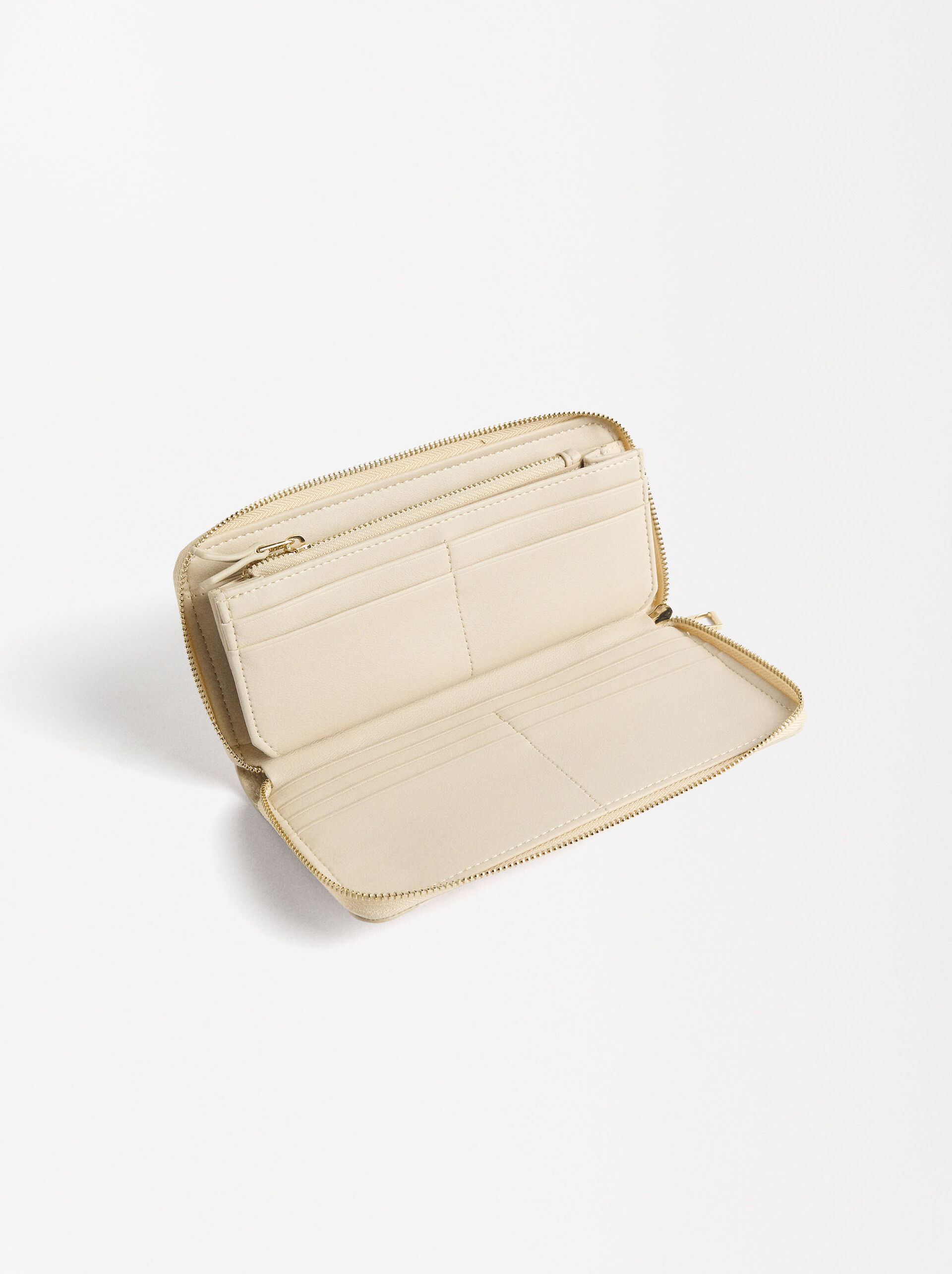 Coin purse with zip fastening image number 3.0