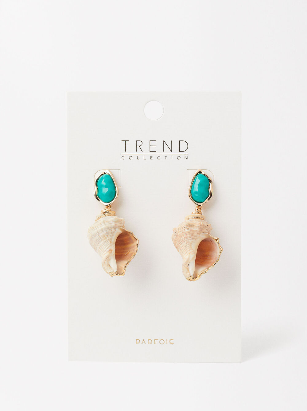 Earrings With Seashells