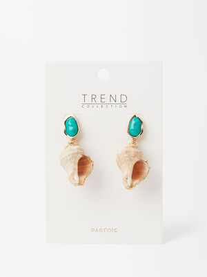 Earrings With Seashells image number 4.0
