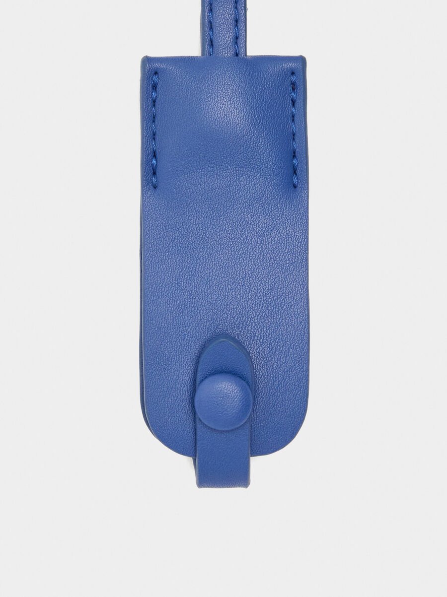 Bolso tote con cintur&oacute;n y colgante