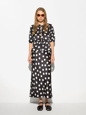 Online Exclusive - Polka Dot Skirt image number 1.0