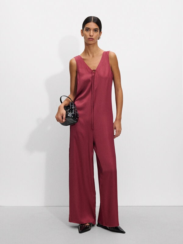 Flowy long jumpsuit