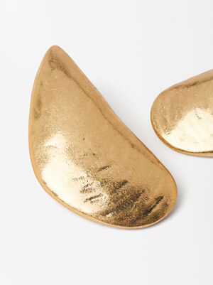 Golden Shell Earrings image number 3.0