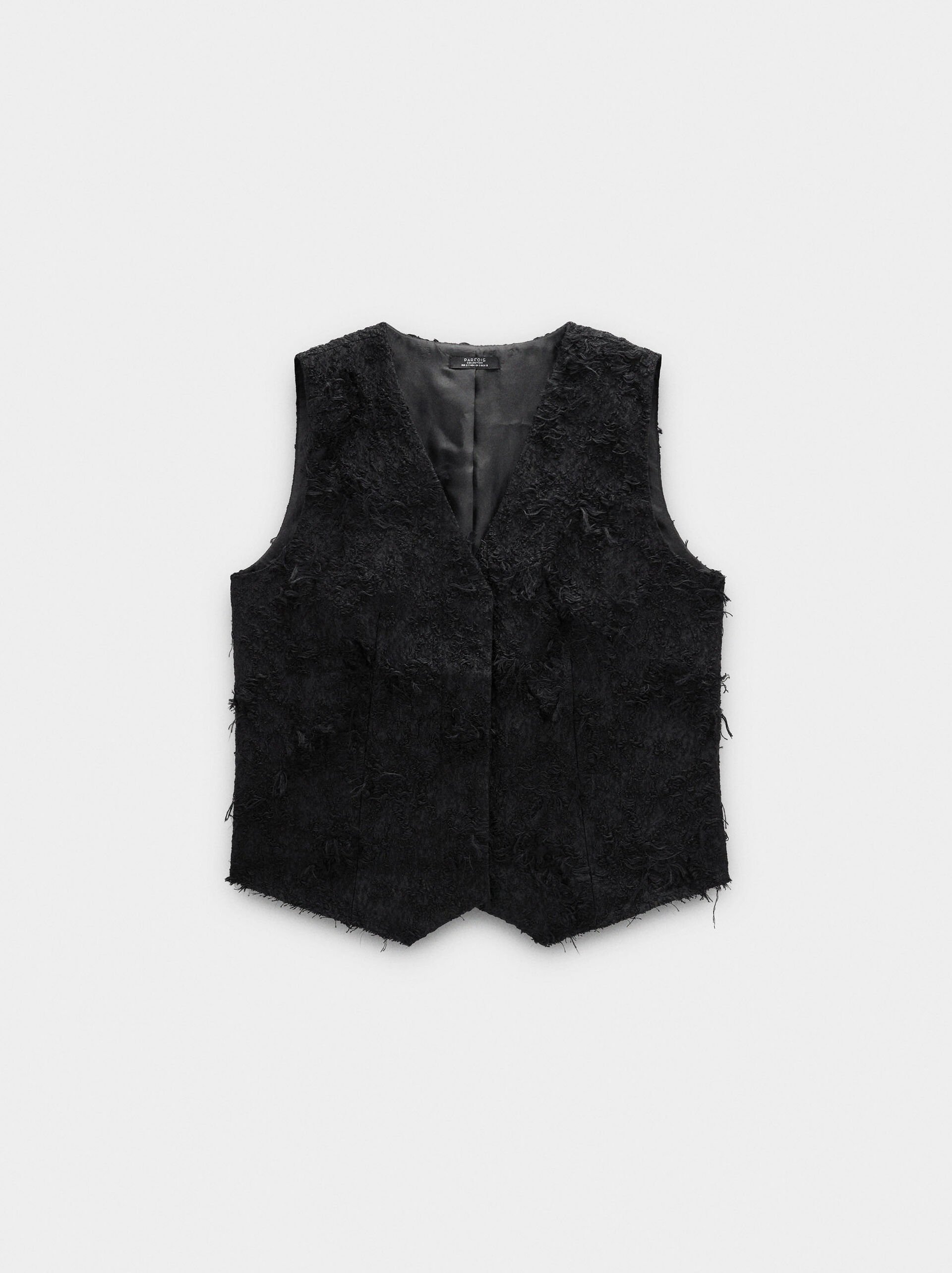 Jacquard vest image number 4.0
