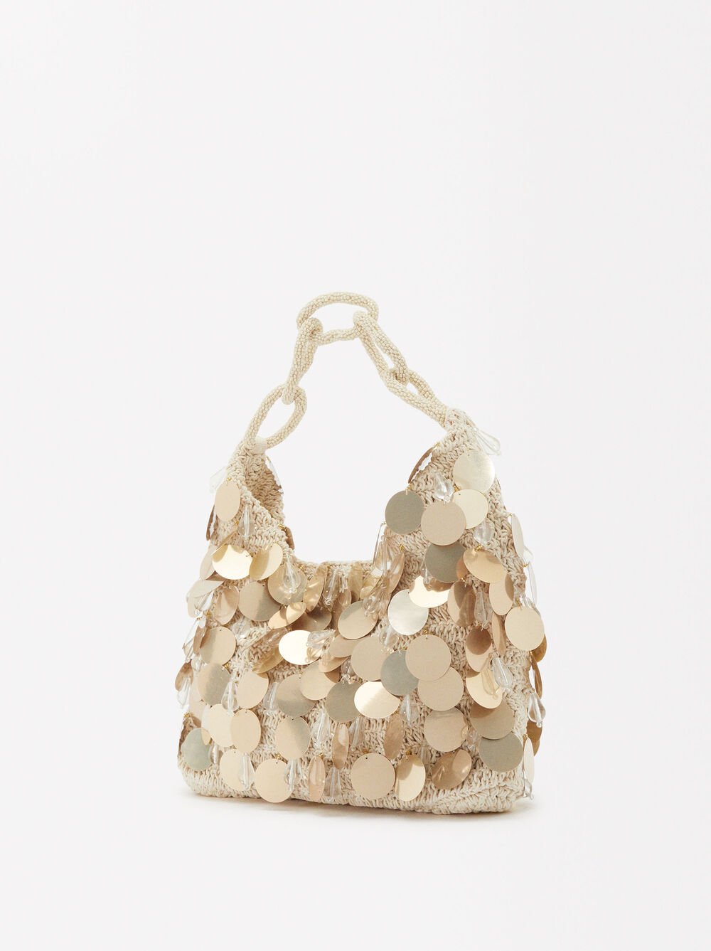 Party Handbag With Sequins