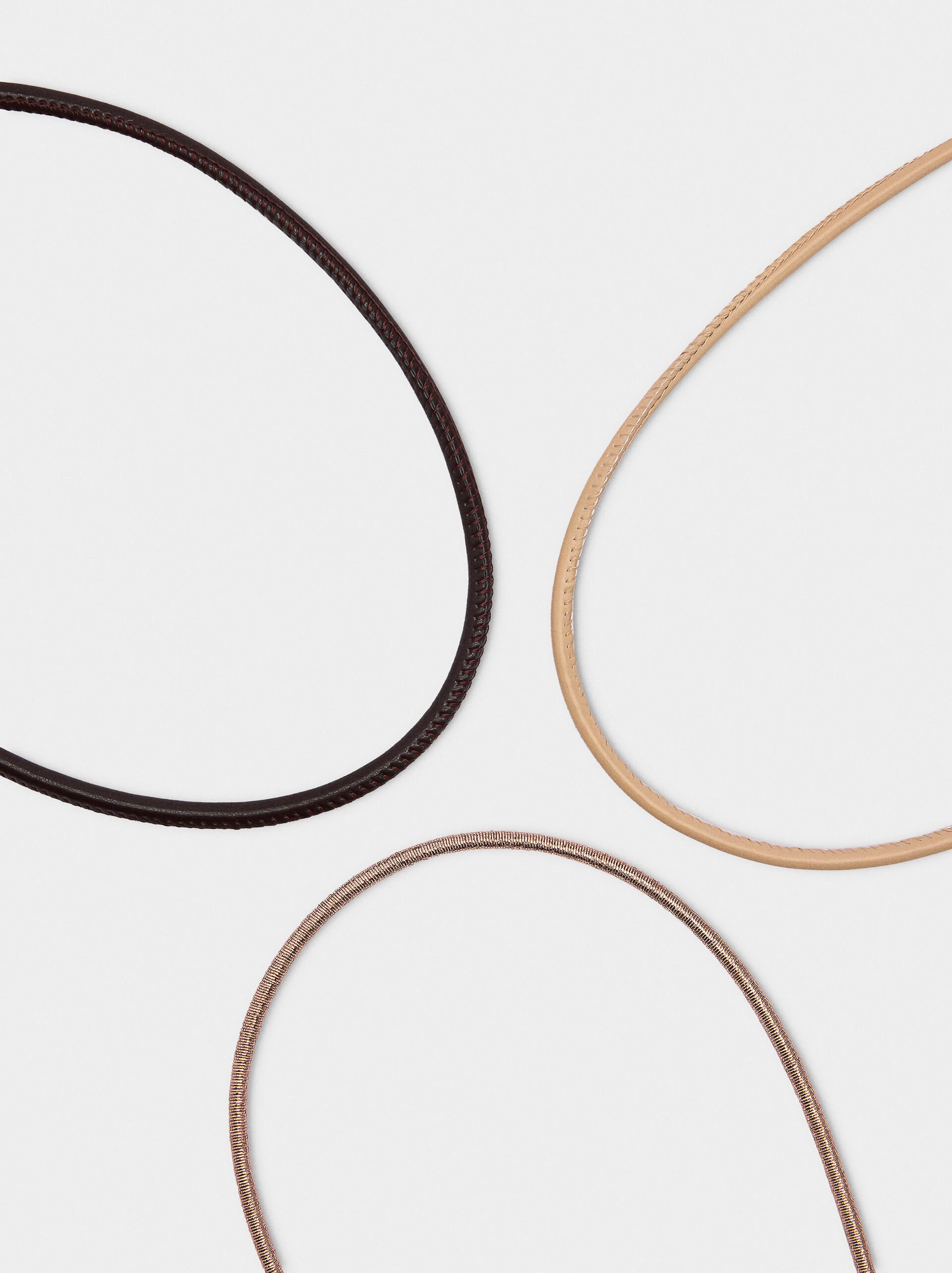 Set aus Kordel-Halsketten image number 1.0