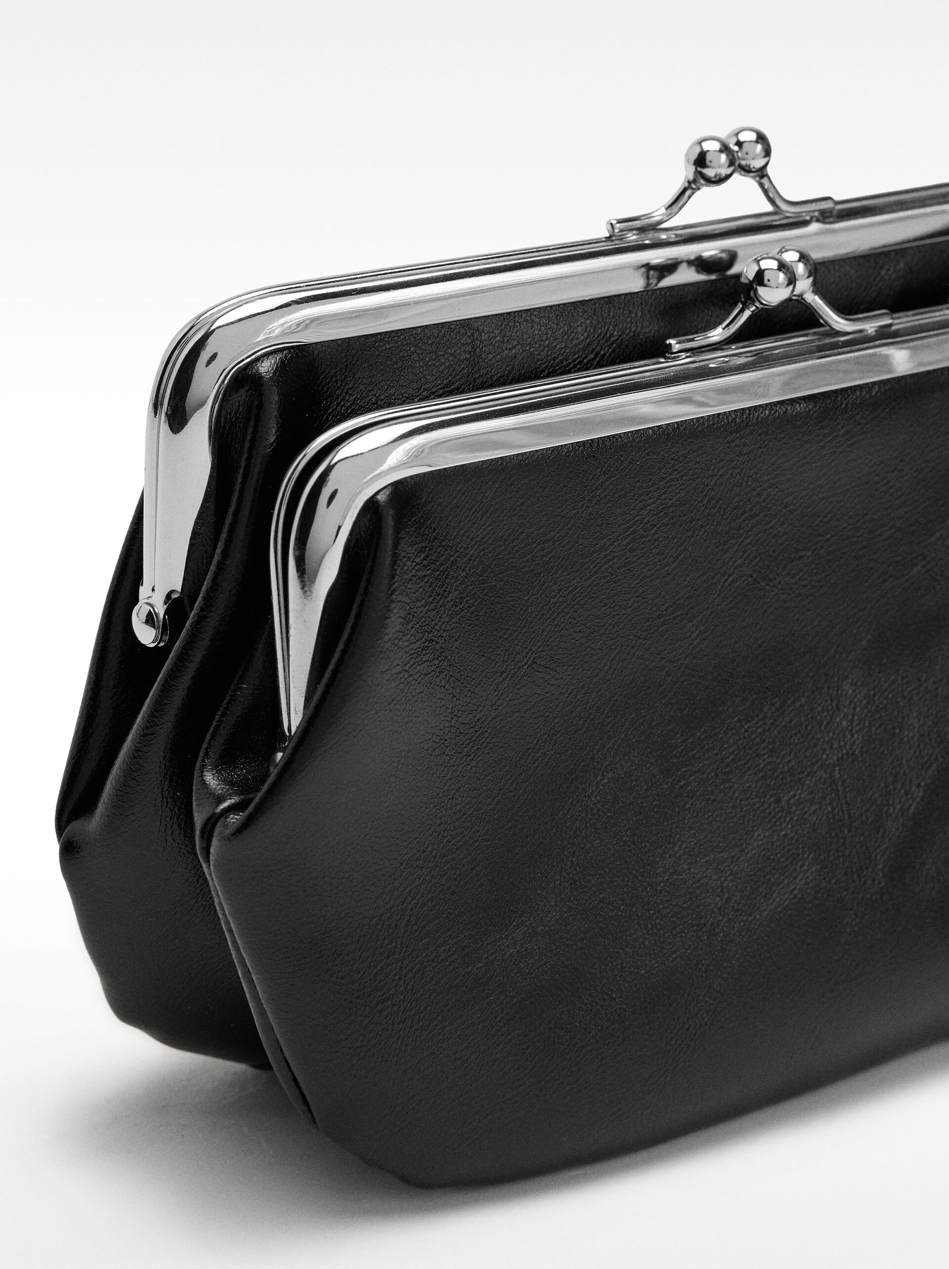 Clasp frame handbag image number 2.0