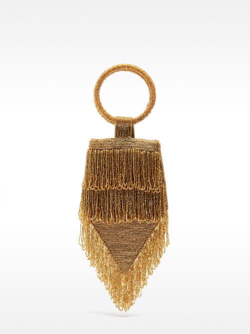Bolso de fiesta con abalorios