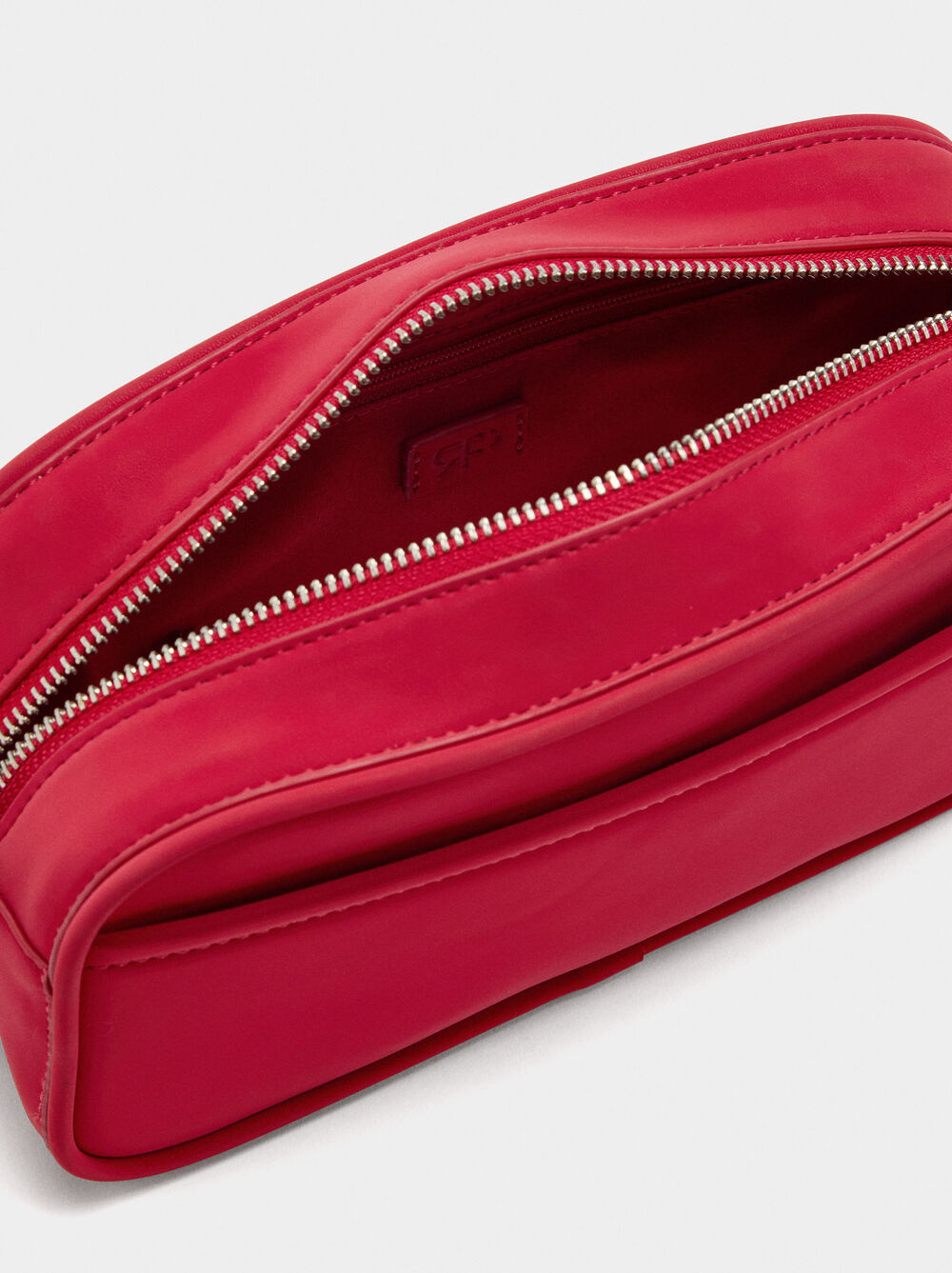 Schultertasche aus weicher Textur S