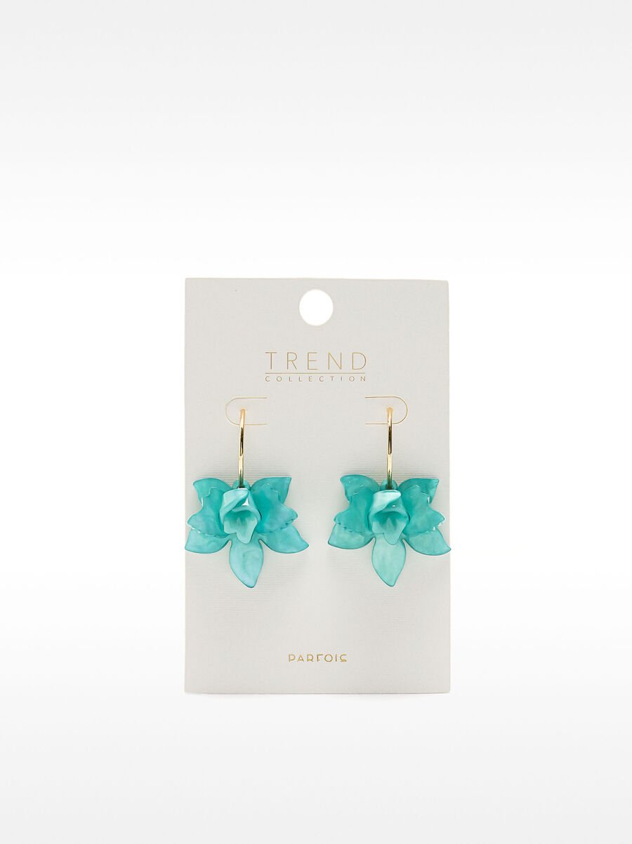 Aros abiertos con maxi flor