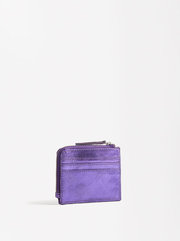 Basic leather cardholder
