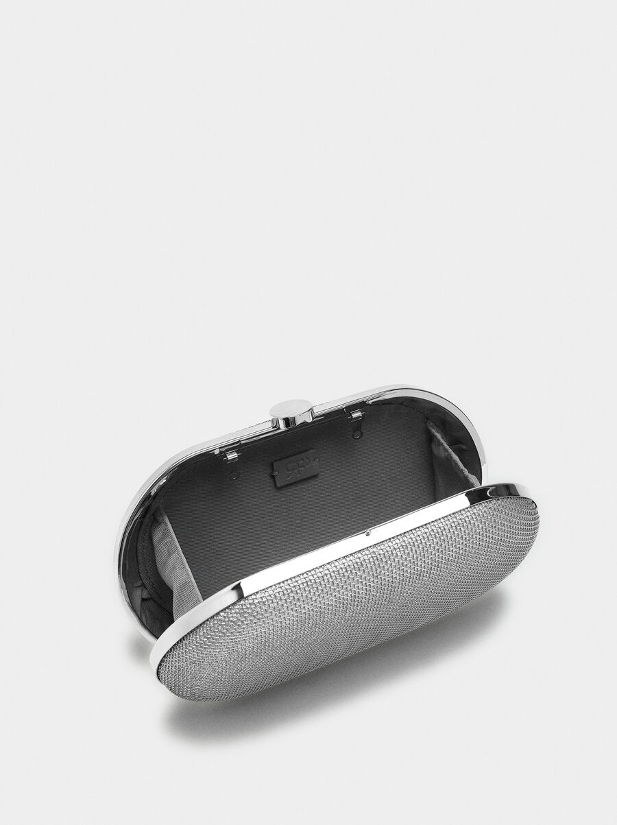 Oval party clutch
