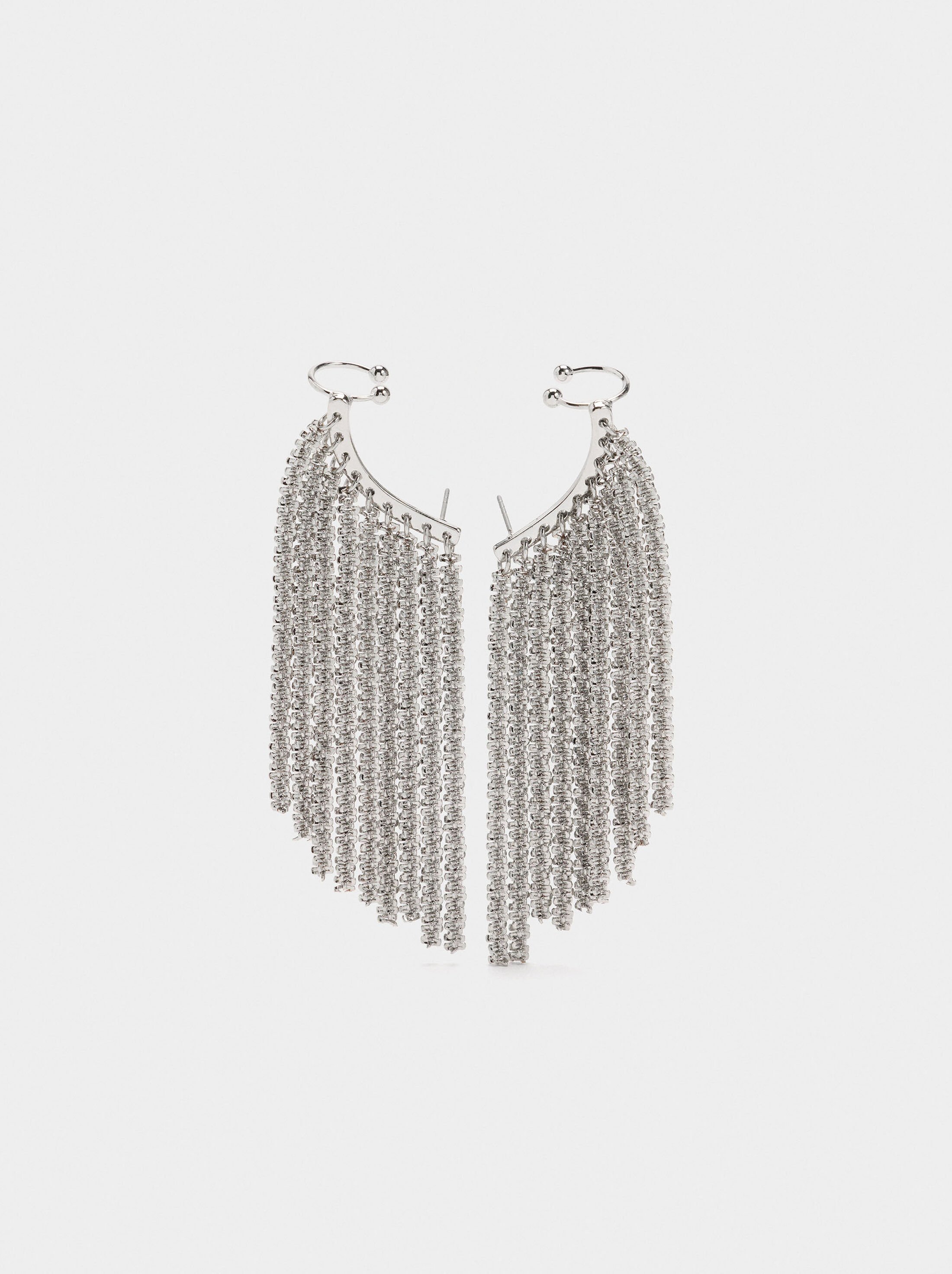 Arracades ear jacket amb cadenes image number 0.0