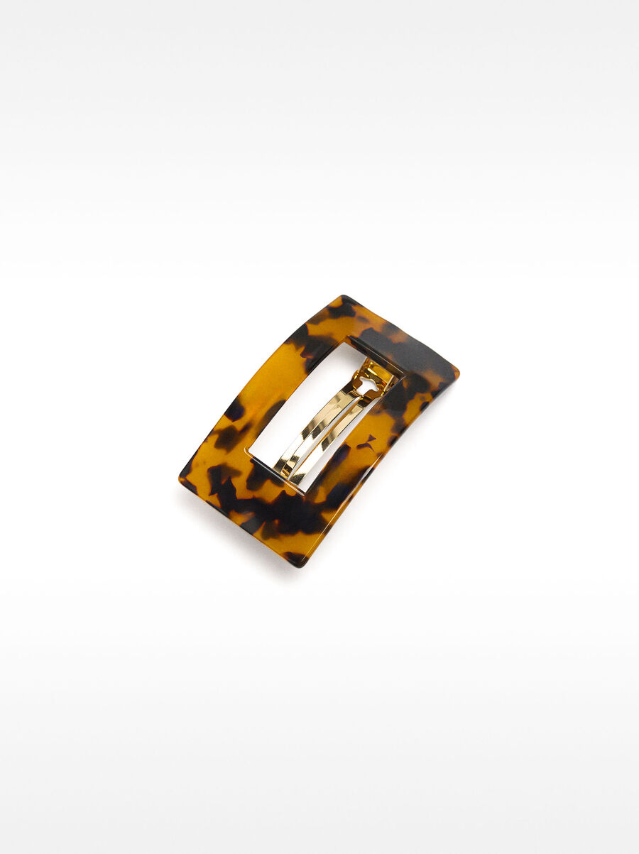 French clip with tortoise effect