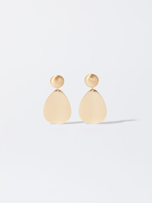 Goldene Ohrringe, Golden, hi-res