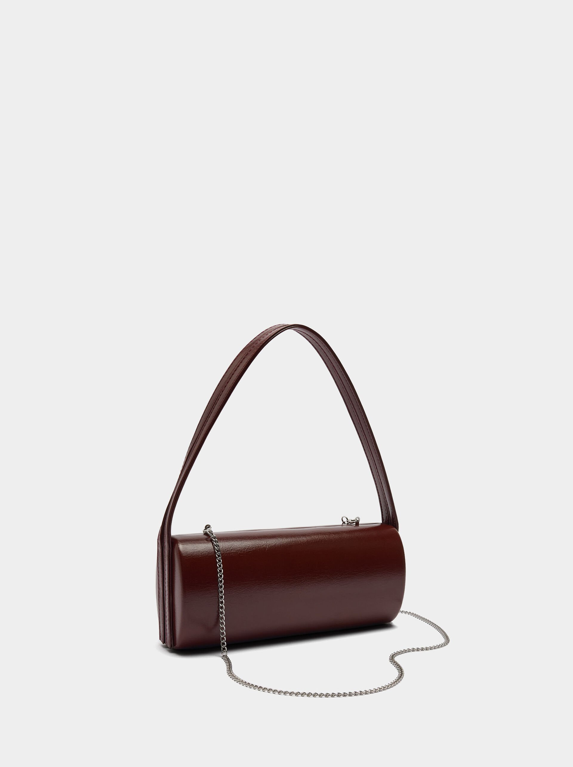 Cylindrical evening clutch image number 2.0
