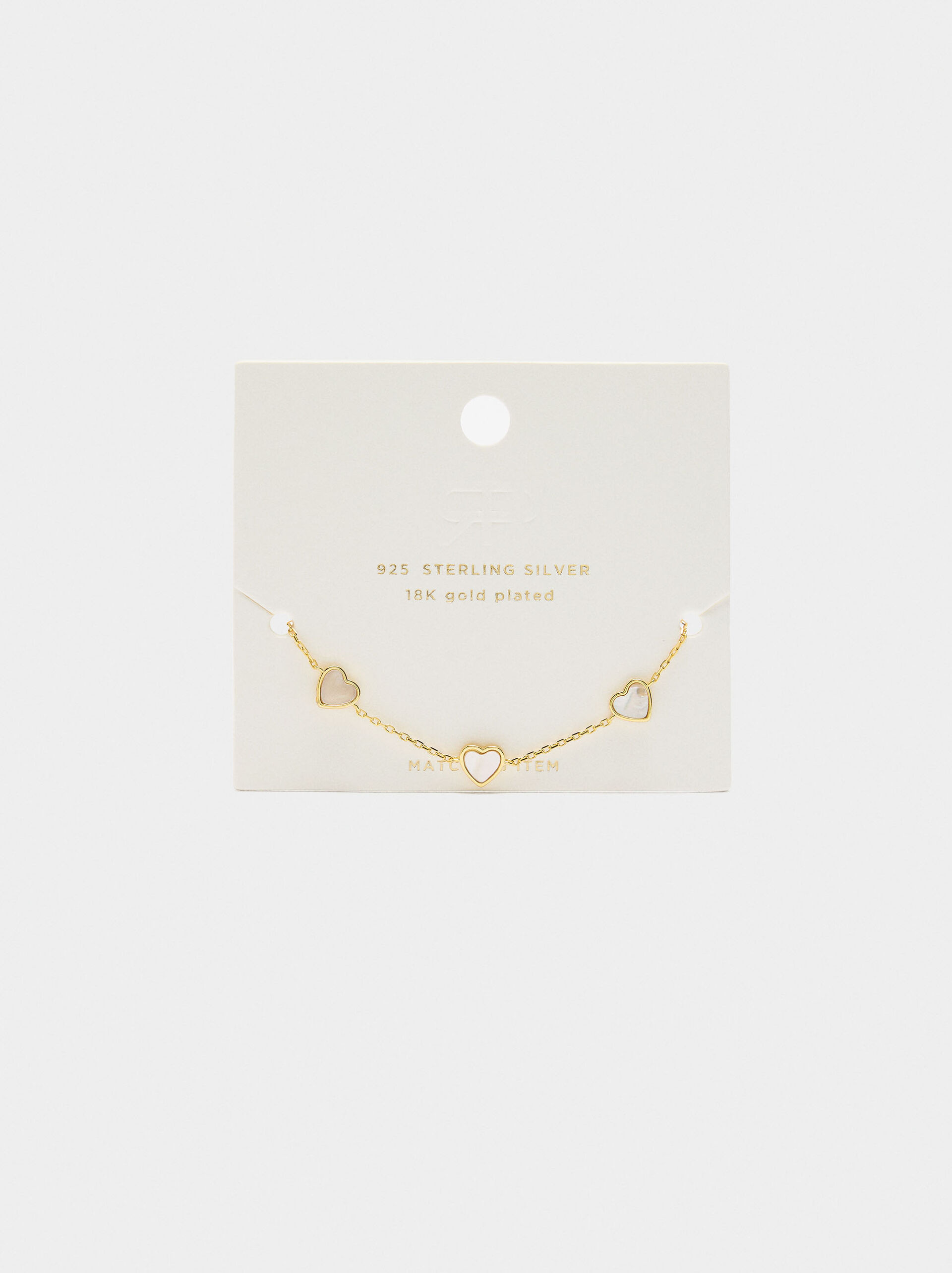 Freshwater pearl heart bracelet – 925 sterling silver image number 4.0