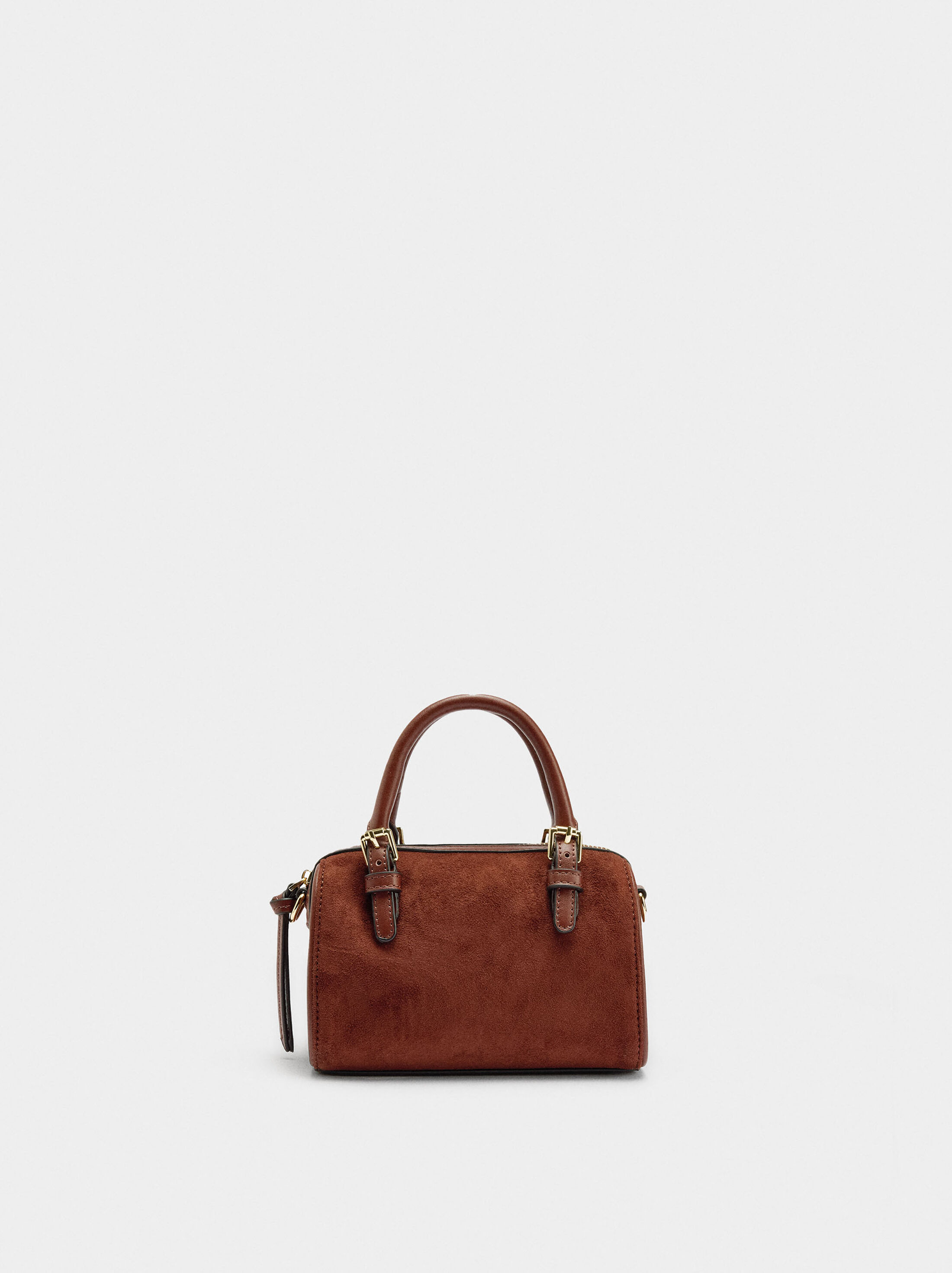 Leather-effect bowling bag S image number 0.0