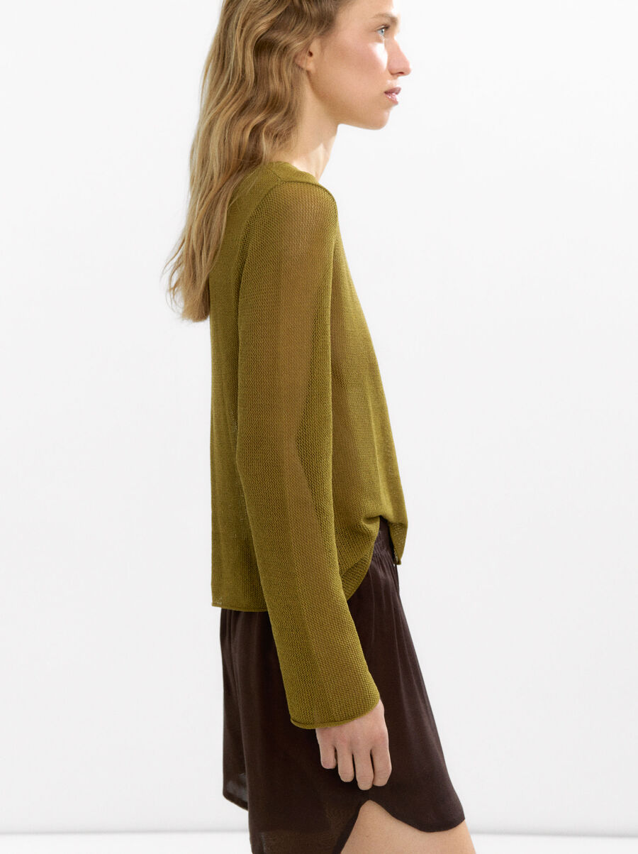 Knit sweater