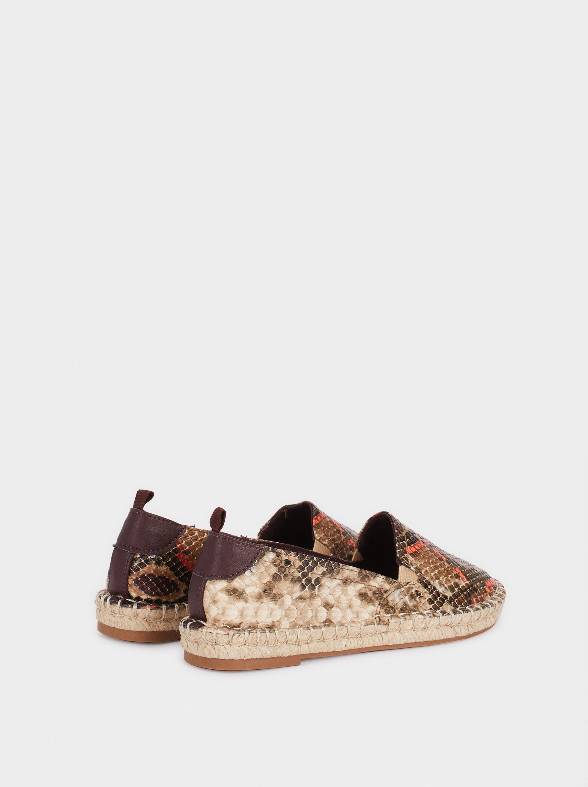orange espadrilles
