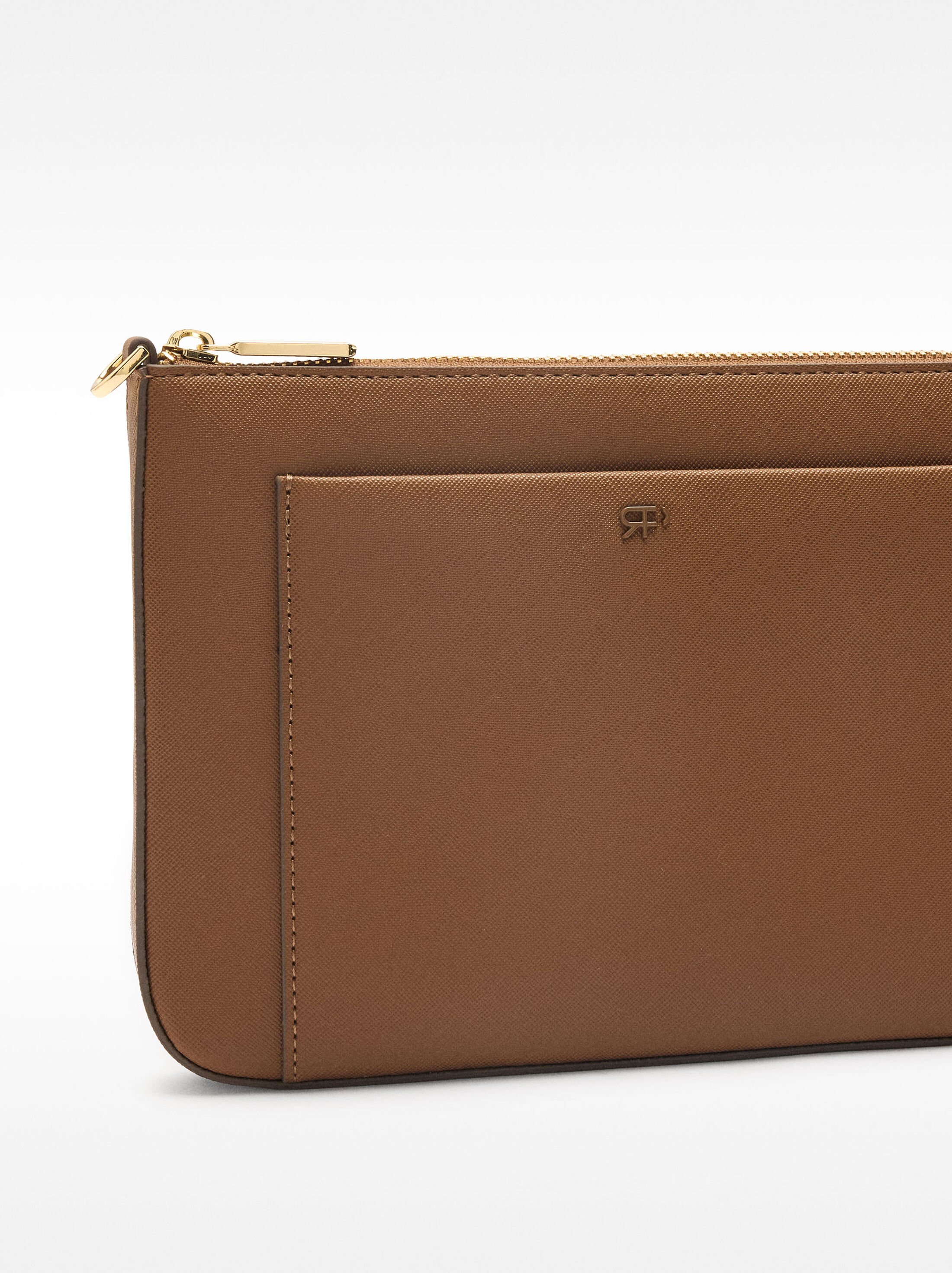 Bolso bandolera con bolsillo exterior image number 1.0